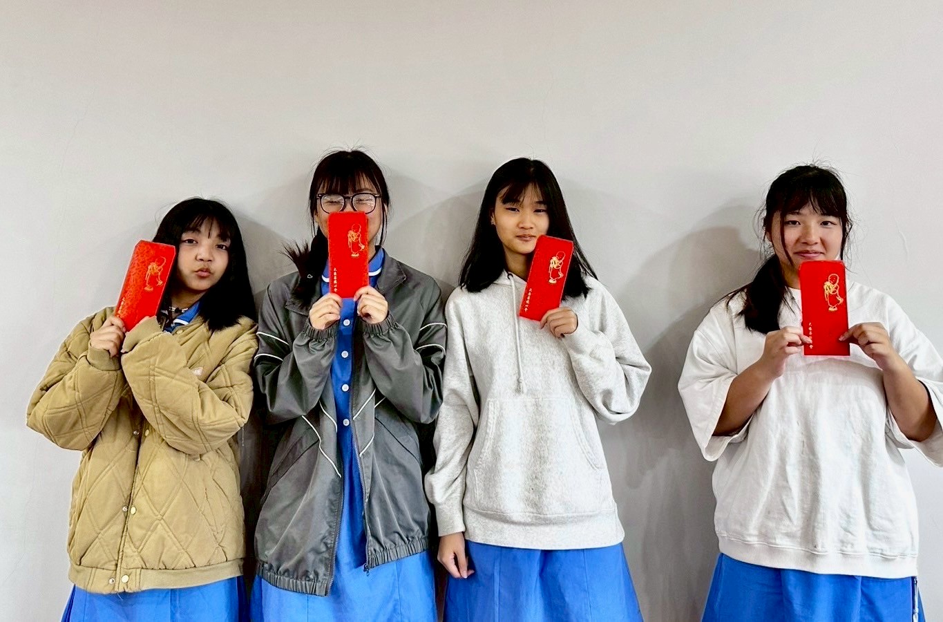 獲獎同學感恩合影